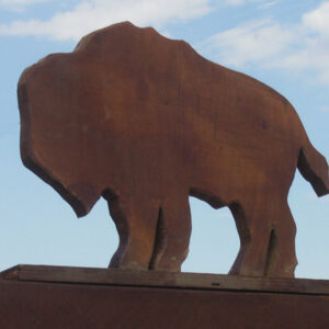 Buffalo Windmill Topper