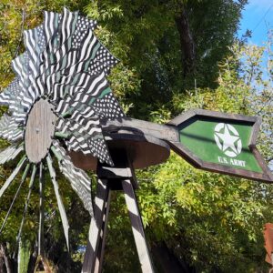 Army Flag Windmill