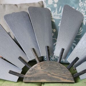 Hammered Silver WallMills