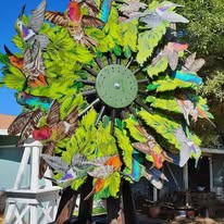 Hummingbird Windmill