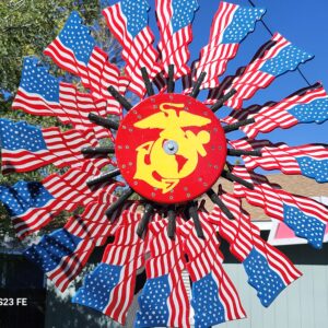 Marines Flag Windmill