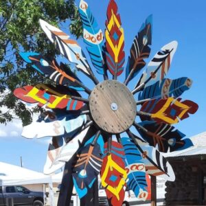 Red Feather Windmill
