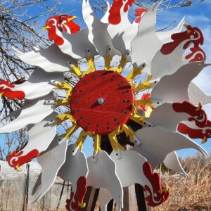 Rooster Windmill