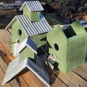 TownShip BirdHouses Removable Tops